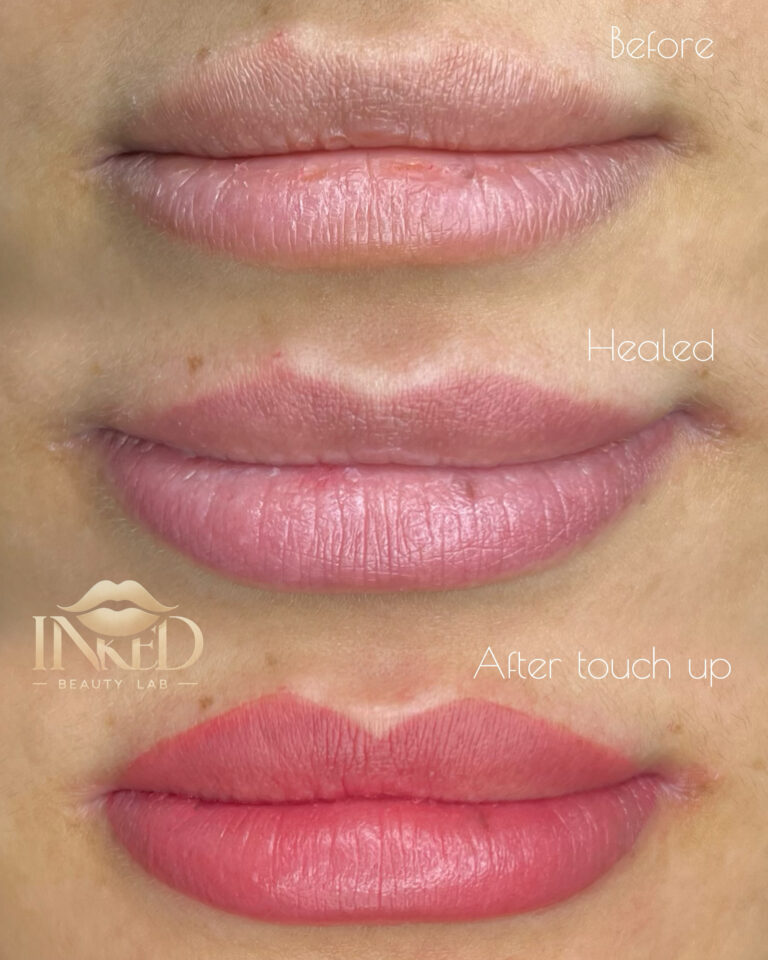 Permanent makeup Coventry — lip and brow treatment results
