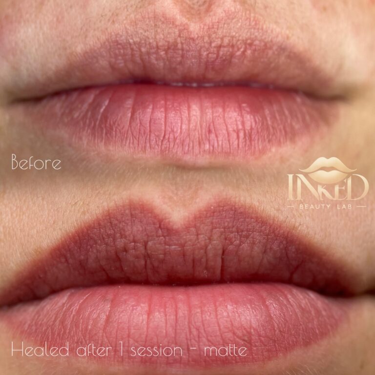 Lip blush healed Coventry — watercolour lip tint permanent makeup